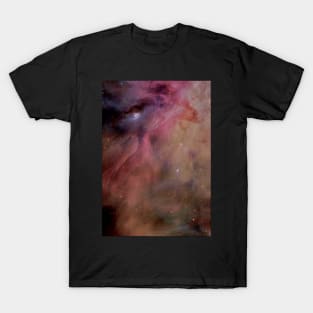 DARK PINK MUTED GALAXY GEOMETRIC ABSTRACT PRINT T-Shirt